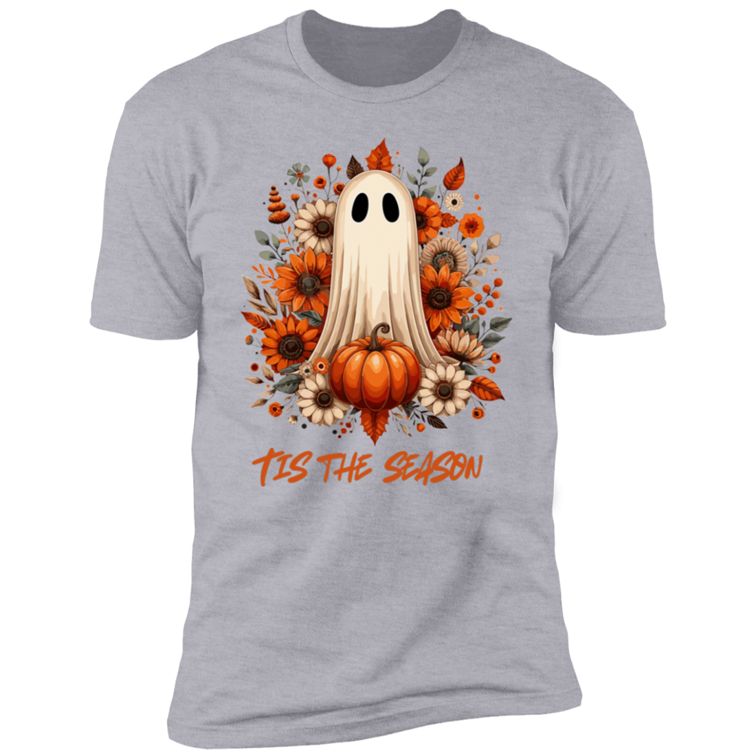 Floral Ghost Halloween Shirt, Flower Halloween Shirt!