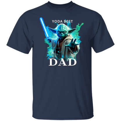 "Yoda" Best Dad Short Sleeve T-Shirt