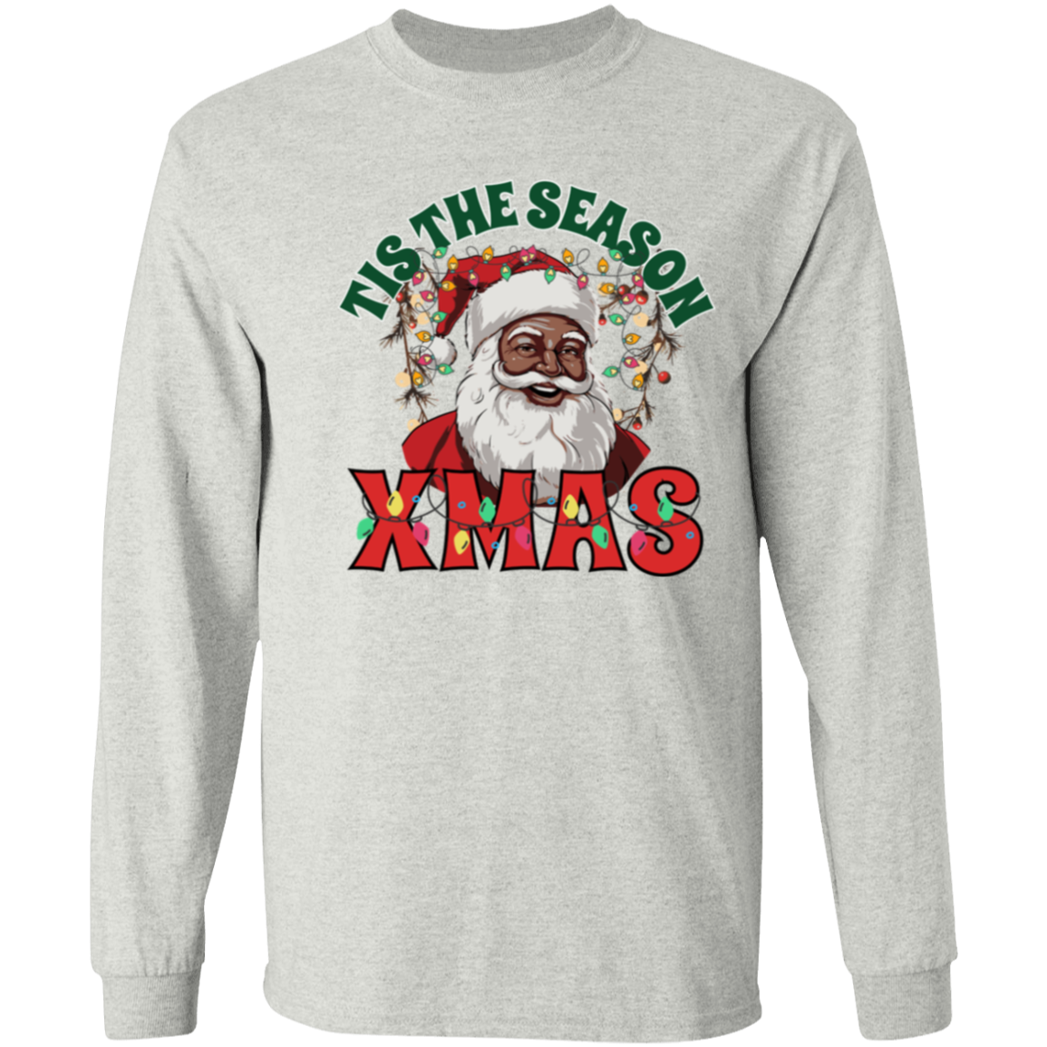 Christmas Santa "Tis the Season" Holiday Sweatshirt