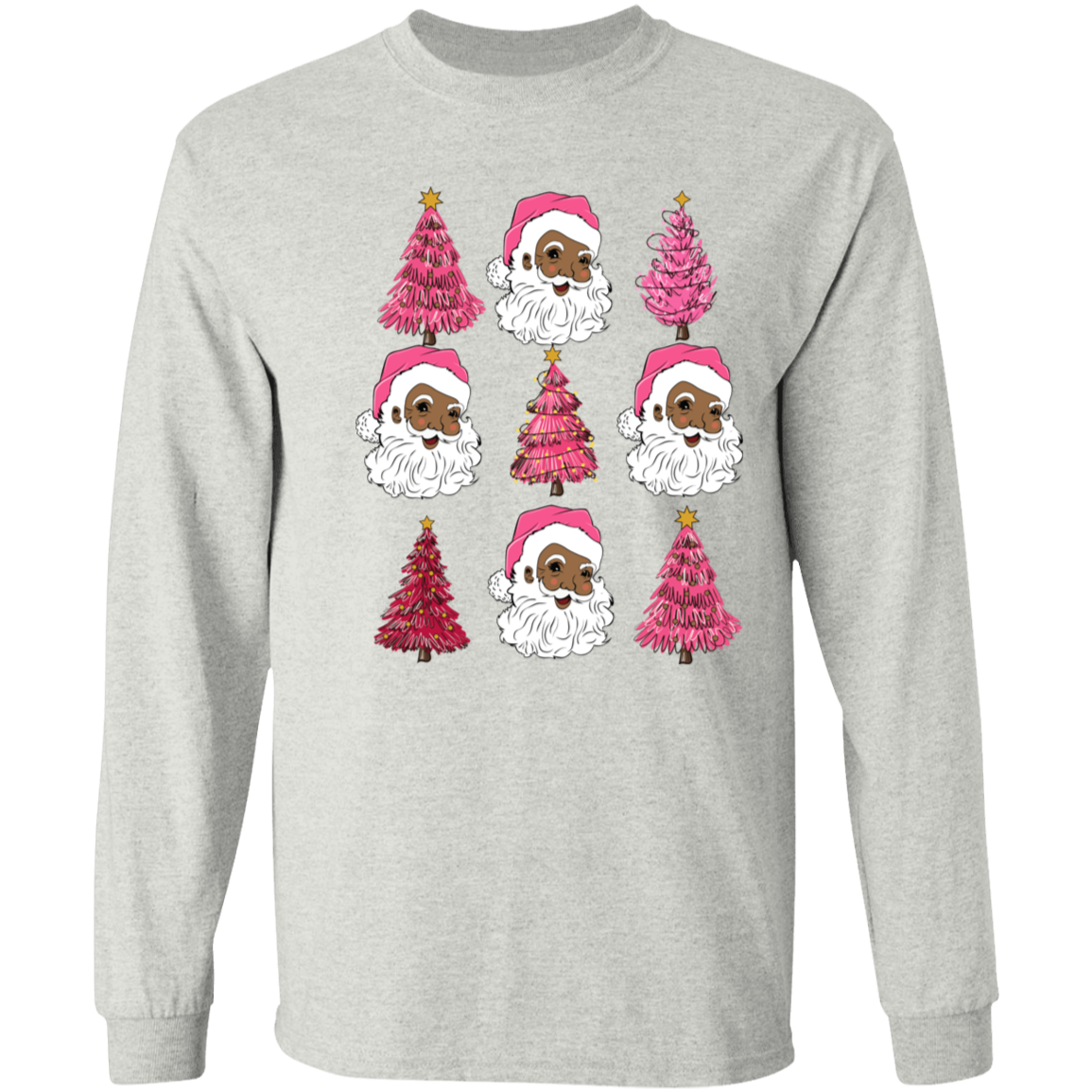 Christmas Santa Trees Holiday Apparel Shirt