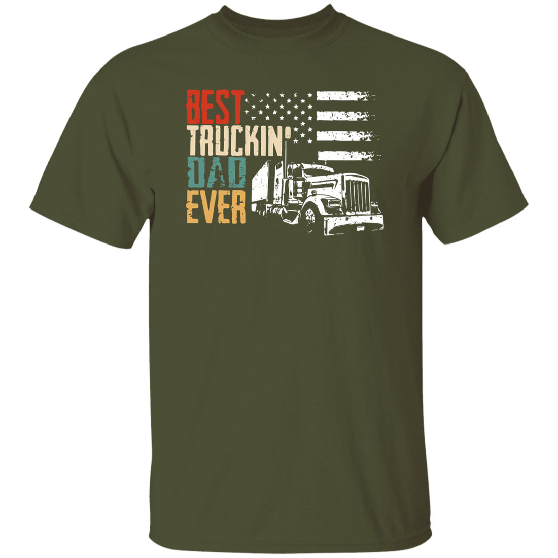 "Best Truckin' Dad Ever" T-Shirt