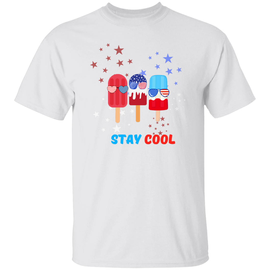"Stay Cool" Summer Short Sleeve T-Shirt