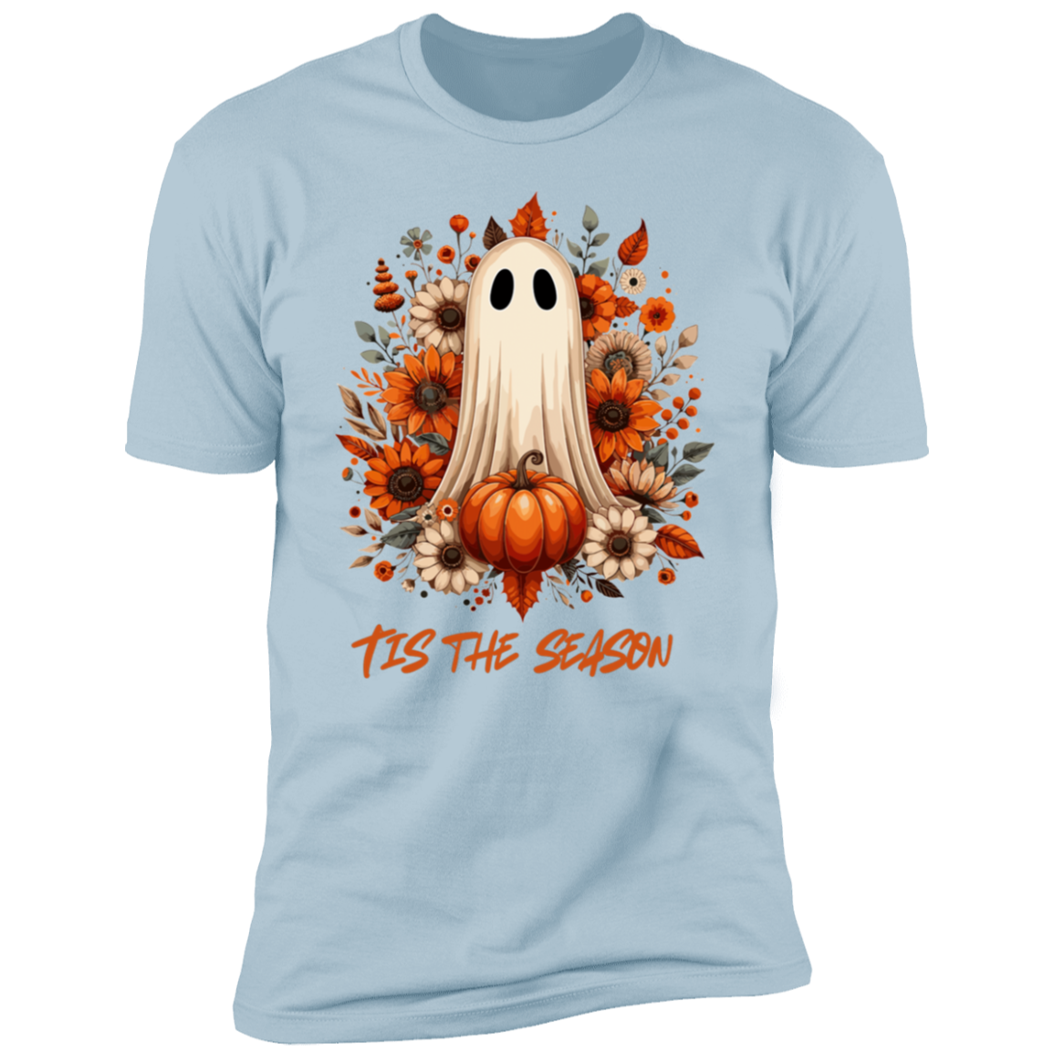 Floral Ghost Halloween Shirt, Flower Halloween Shirt!