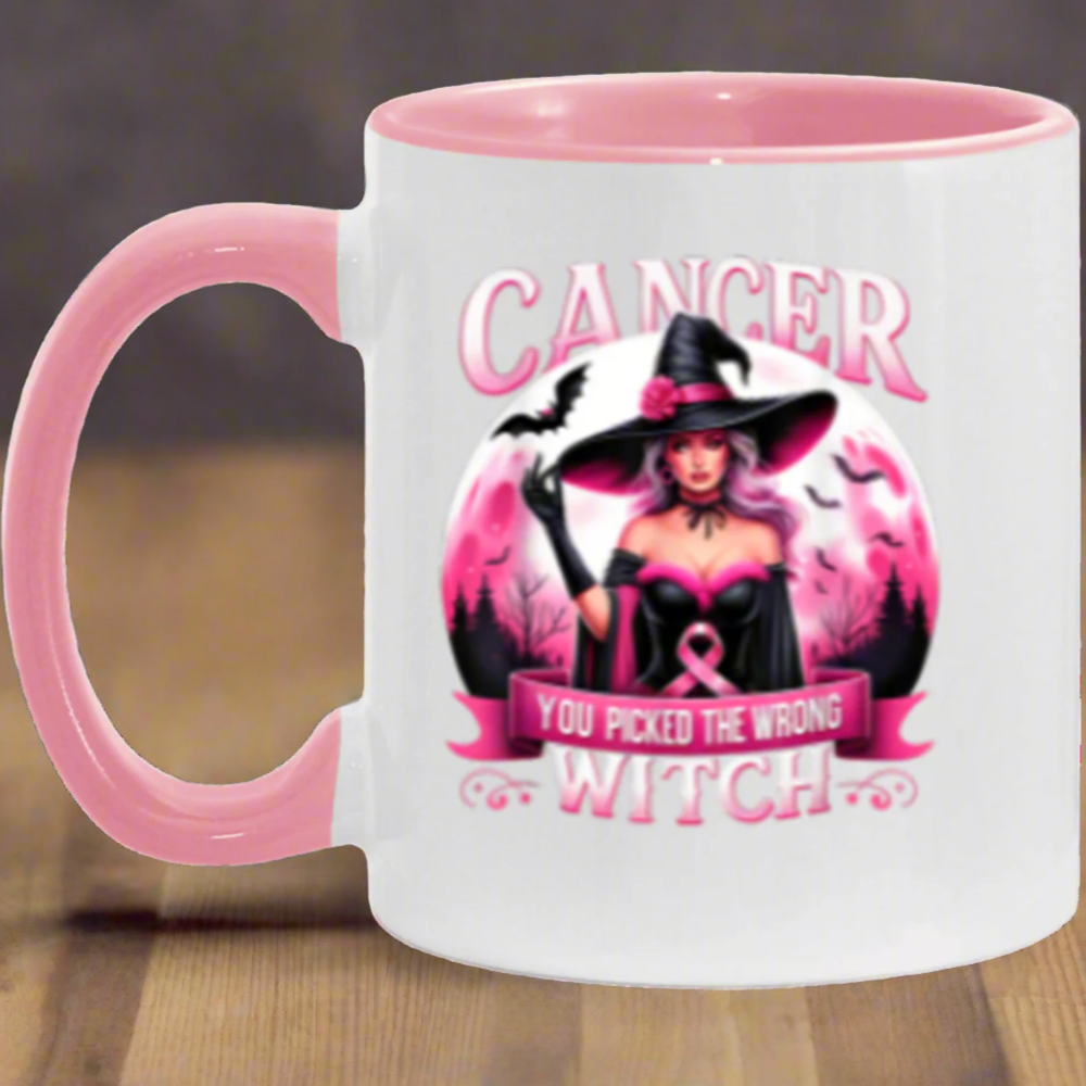 Halloween/Cancer Awareness Month 11oz. Mugs!