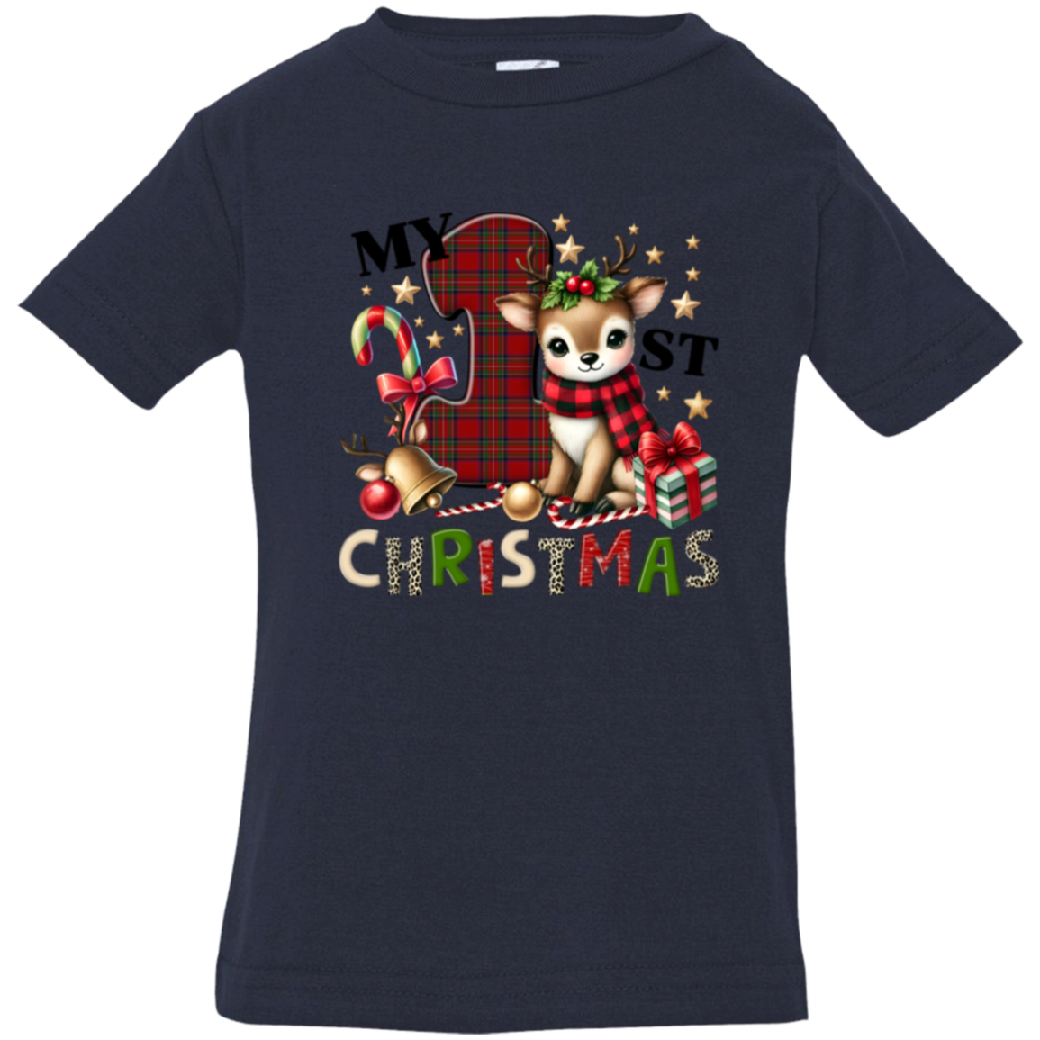 "My 1st Christmas" Infant/Toddler Holiday Apparel | Great Gifts!