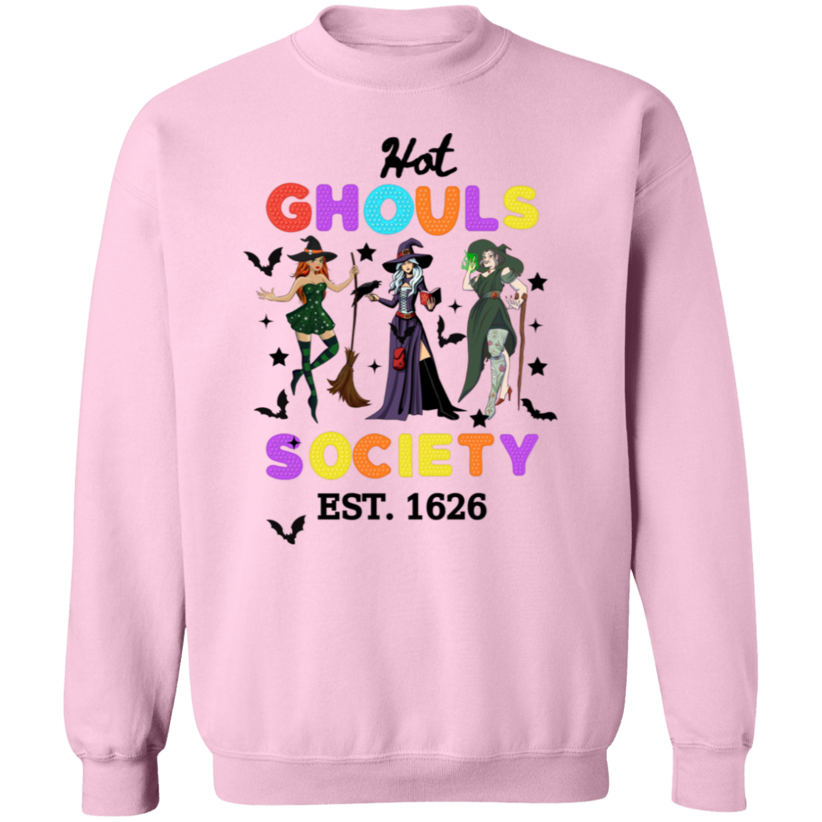 Halloween "Hot Ghouls" Pullover Sweatshirt/T-Shirt!