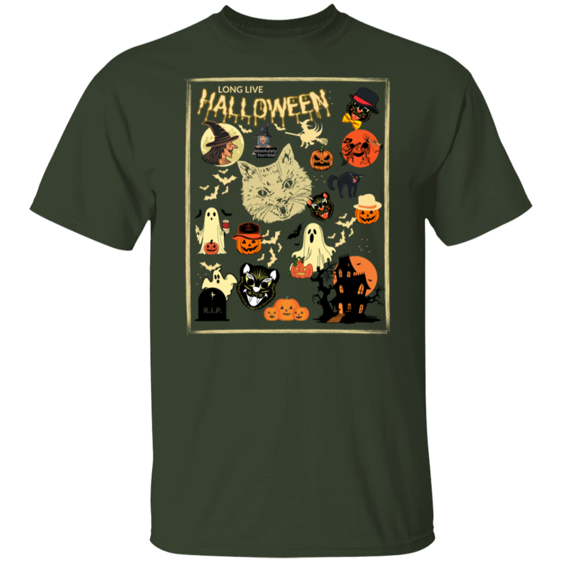 Retro Halloween T-Shirt, Long Live Halloween!