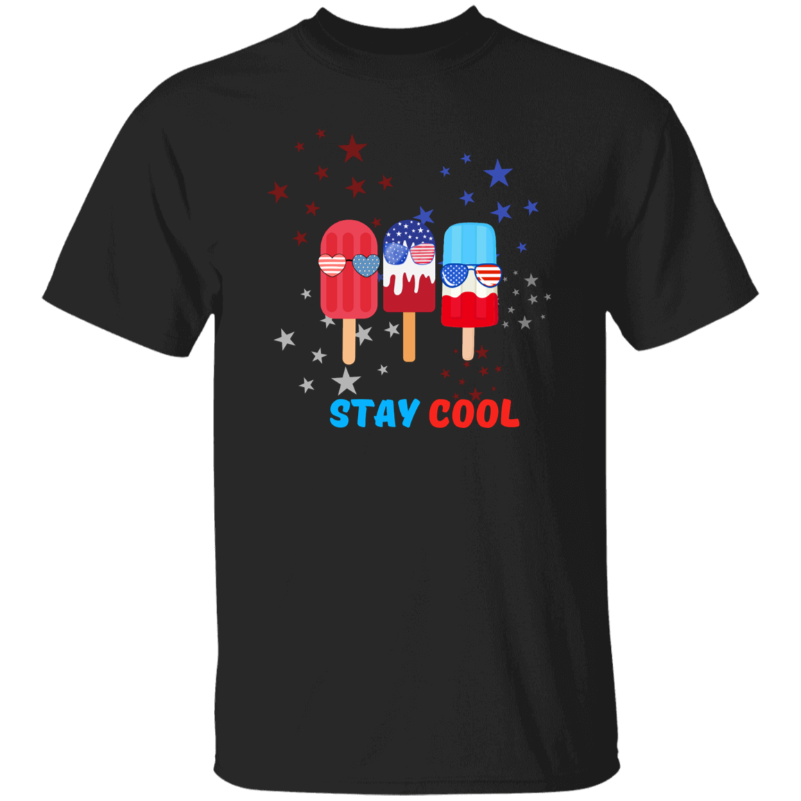 "Stay Cool" Summer Short Sleeve T-Shirt