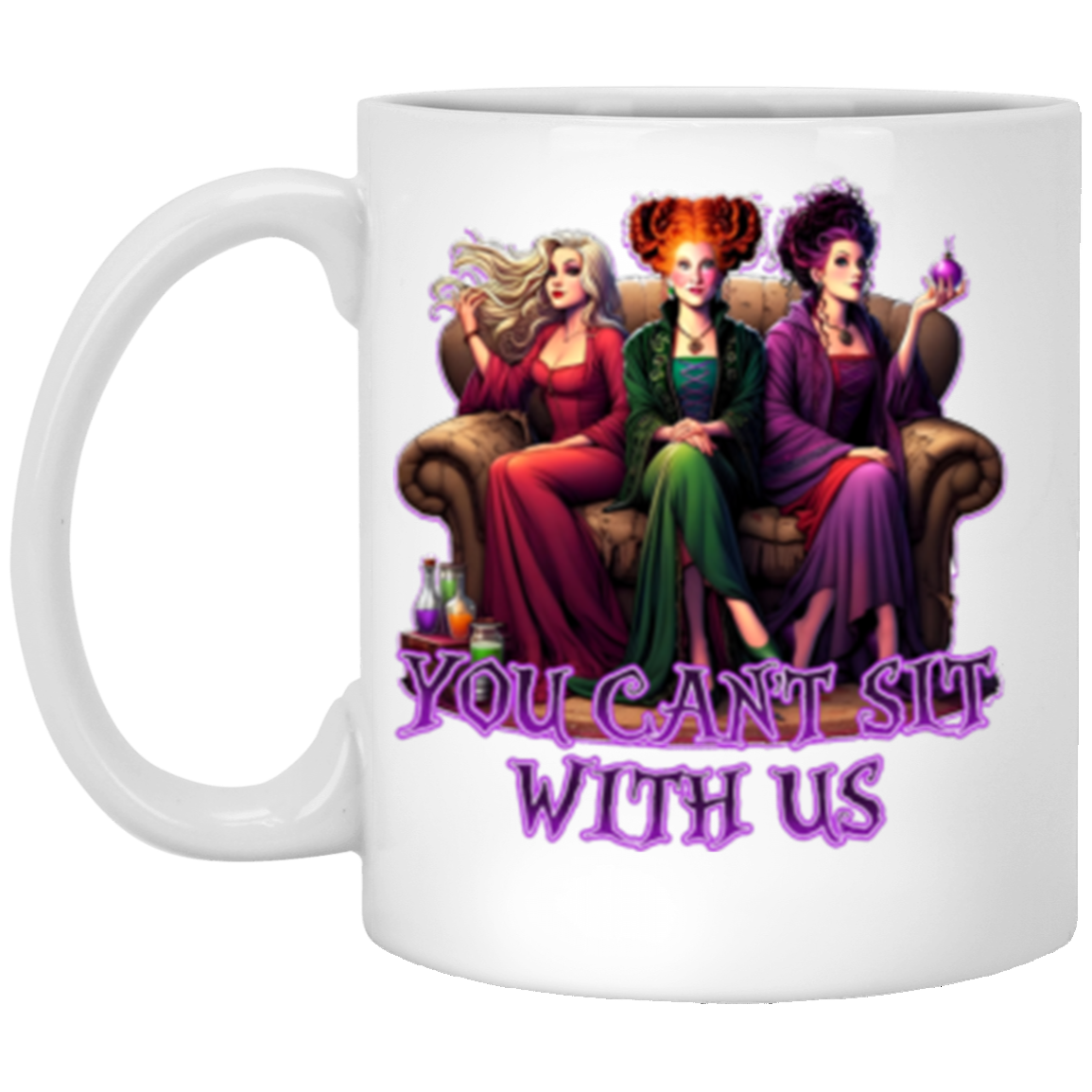 Halloween "You Can't Sit With Us" 11oz Mugs!