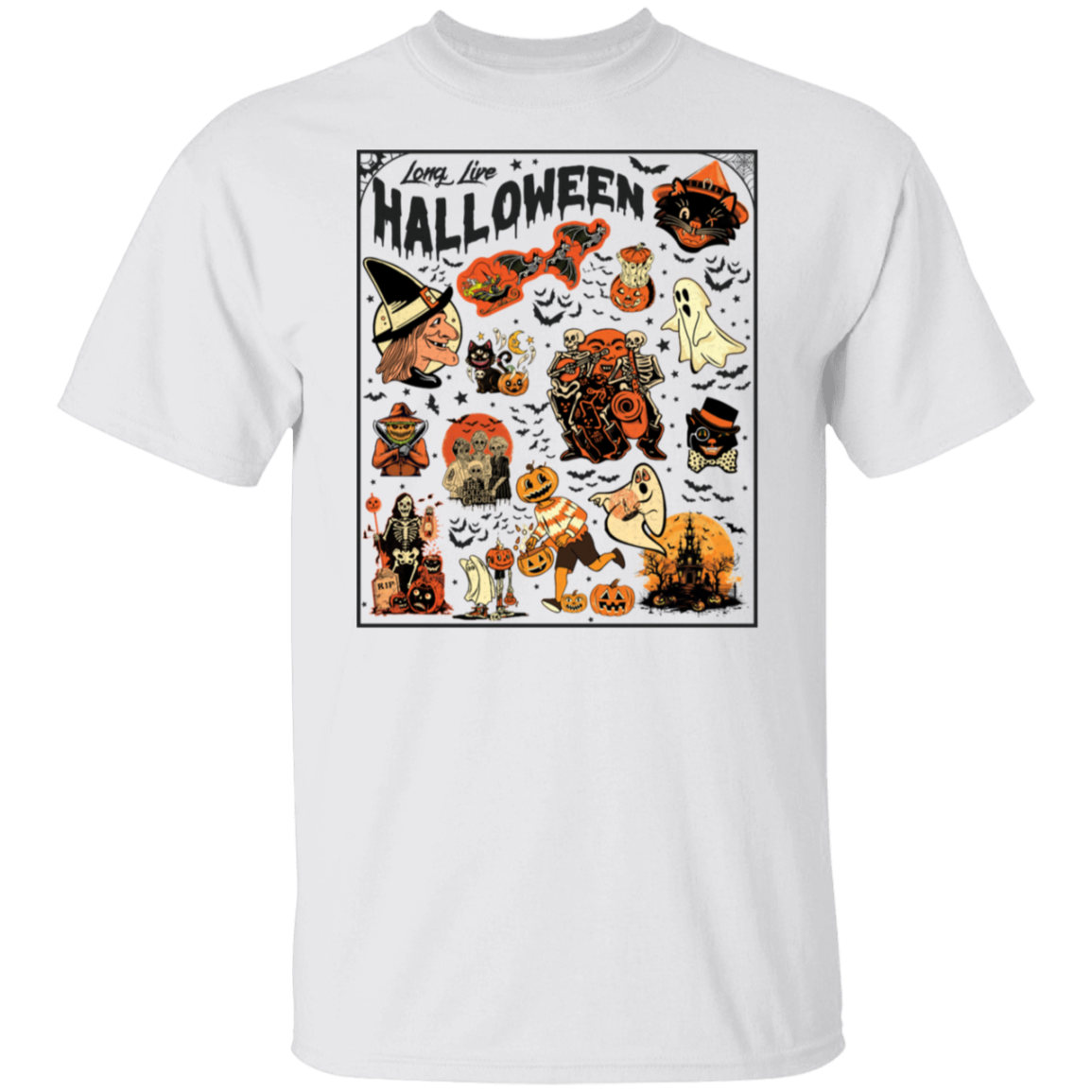 Retro Halloween Shirt, Long Live HalloweenT-Shirt