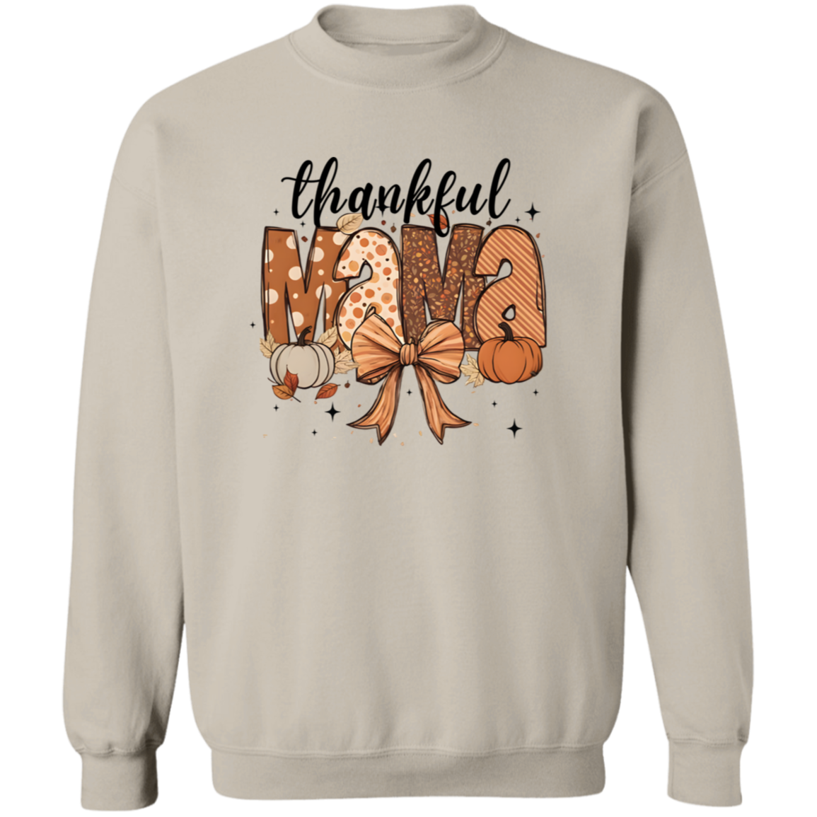 Holiday "Thankful Mama" Sweatshirt | Mom Sweatshirt