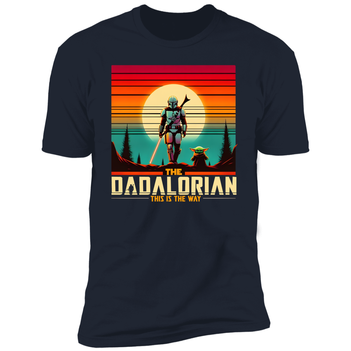 To Dad "Dadalorian" Short Sleeve T-Shirt