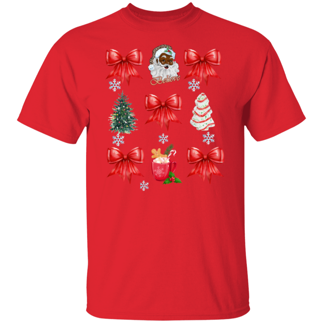 Christmas Santa Croquette T-Shirt