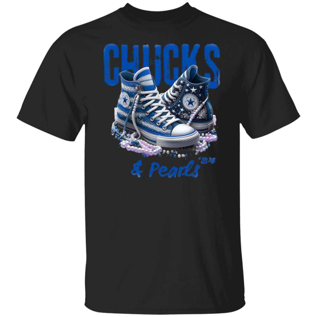 "Chucks & Pearls" 2024 T-Shirt