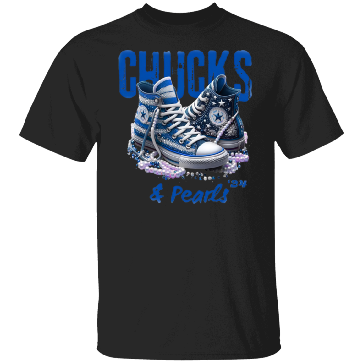 "Chucks & Pearls" 2024 T-Shirt