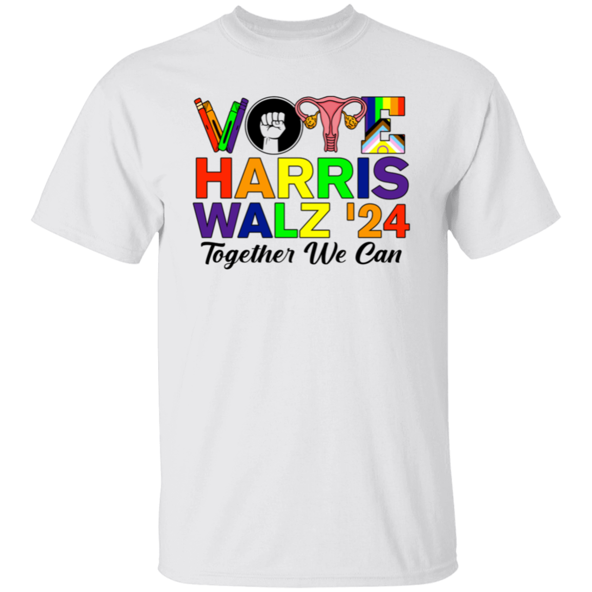 Together We Can "Harris/Walz 24" T-Shirt