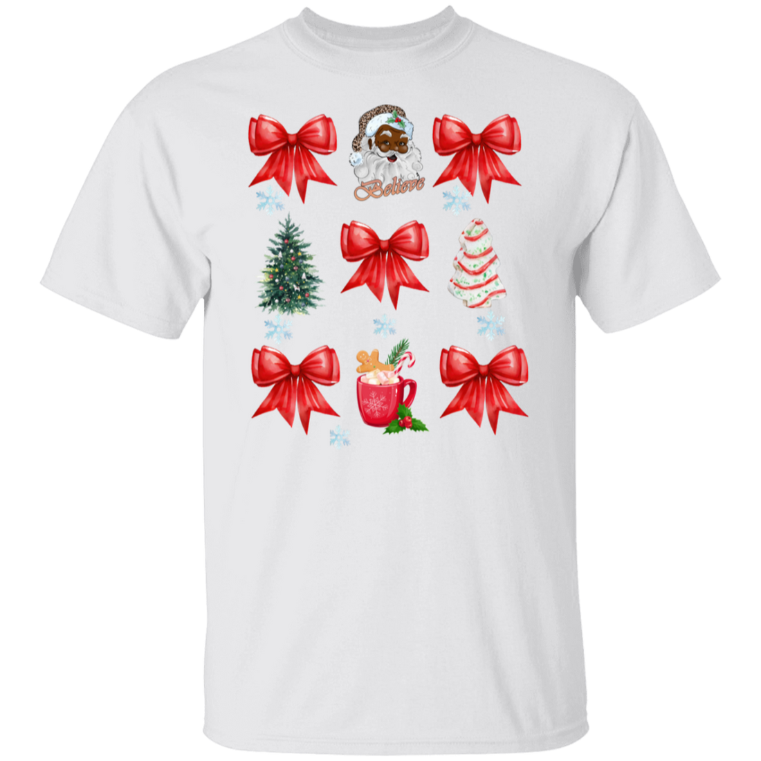 Christmas Santa Croquette T-Shirt