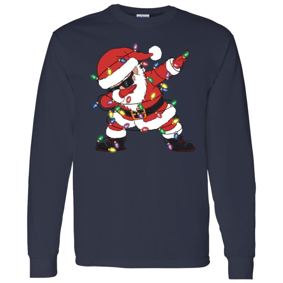 Dabbing Christmas Santa | Holiday Sweatshirt/LS T- Shirt!