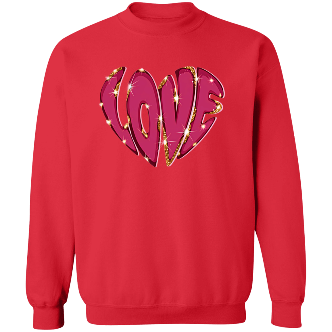 Valentine "LOVE" Pullover Sweatshirt |T Shirt for your loved one!