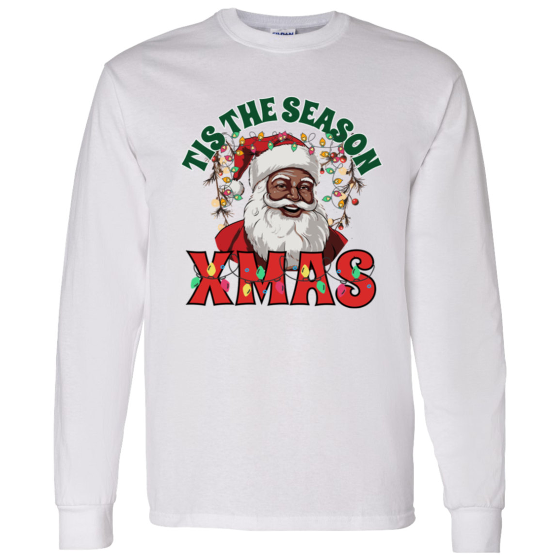 Christmas Santa "Tis the Season" Holiday Sweatshirt