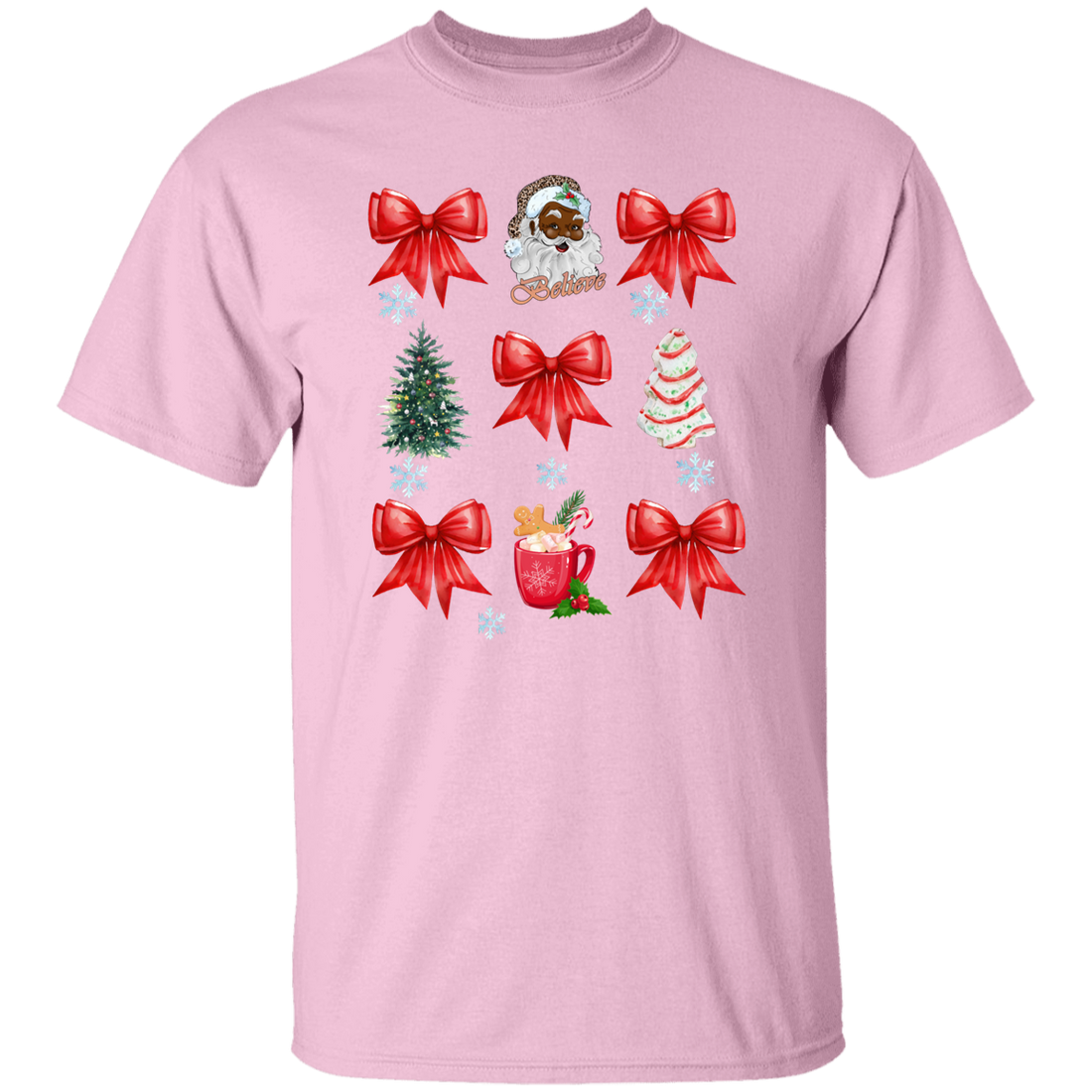 Coquette Bow Sweatshirt, Cute Red Ribbon Santa Sweatshirt!