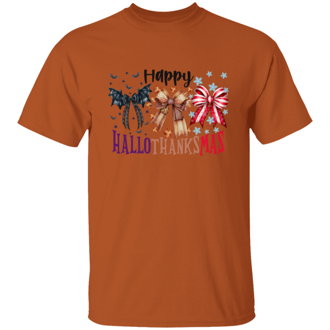 Happy HalloThanksmas Halloween Shirts!