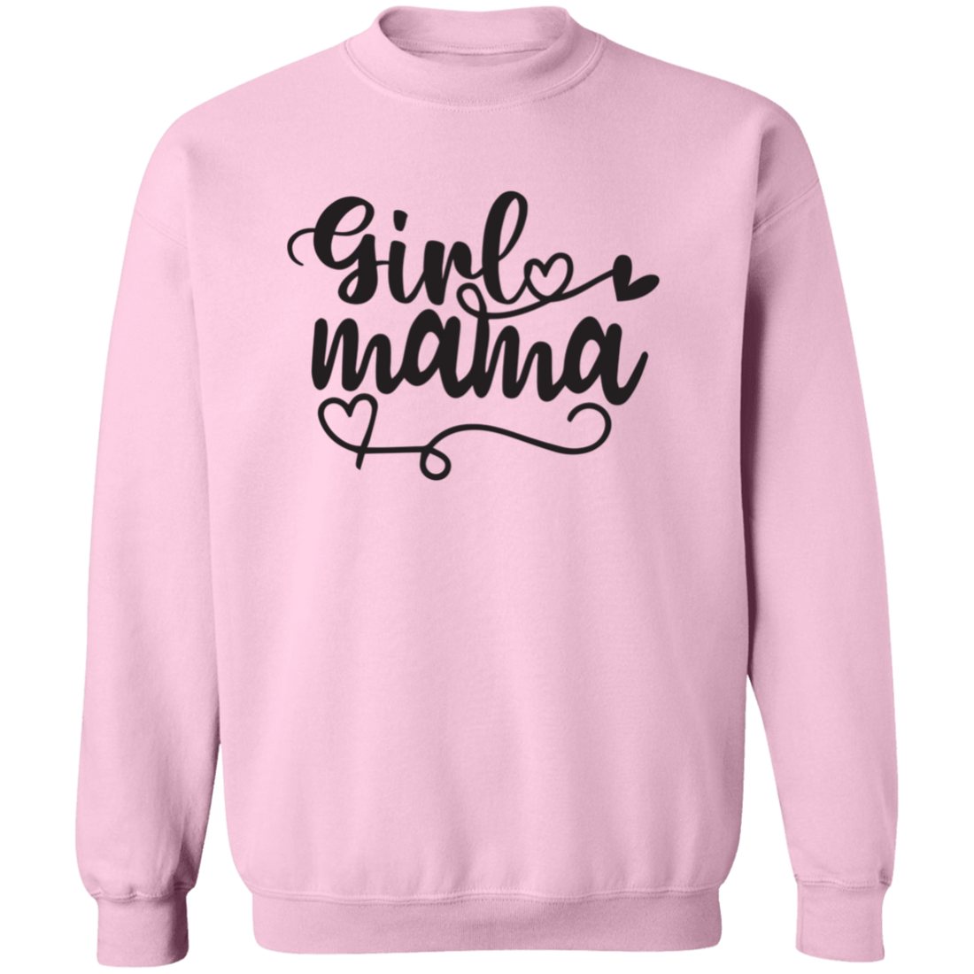 "Girl Mama" Crewneck Pullover Sweatshirt