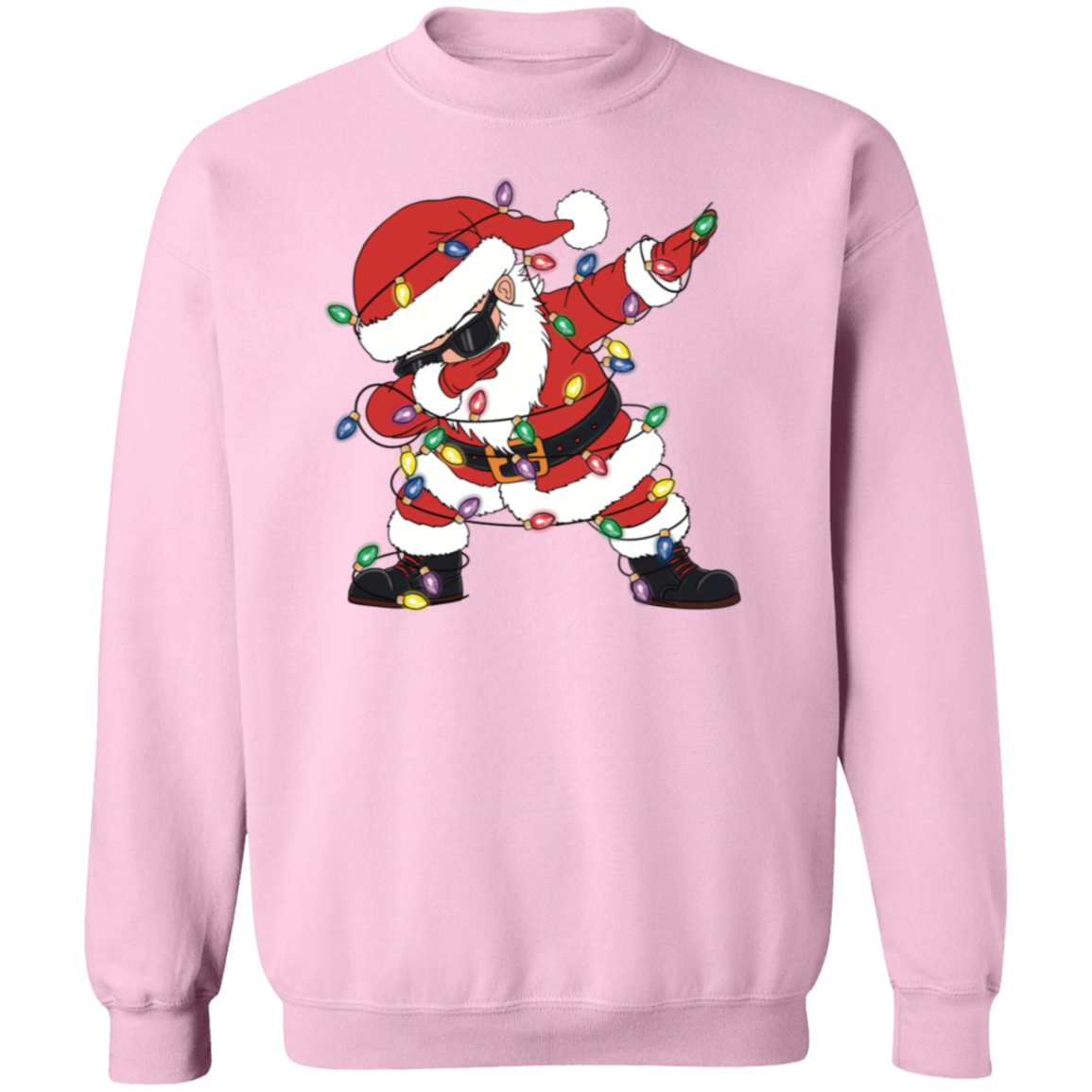 Dabbing Christmas Santa | Holiday Sweatshirt/LS T- Shirt!