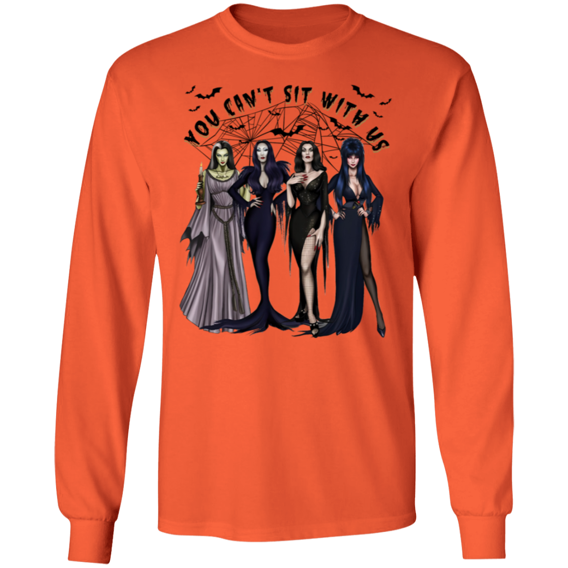 Halloween Witches "You Can't Sit With Us" Pullover Sweatshirt/T-Shirt