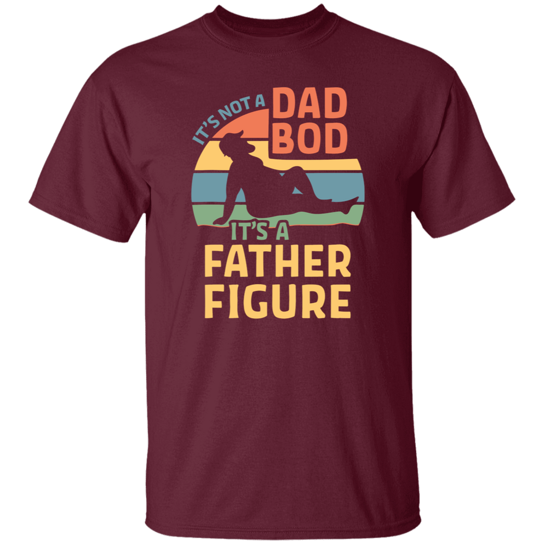 For Dad "FATHER FIGURE" Short Sleeve T-Shirt