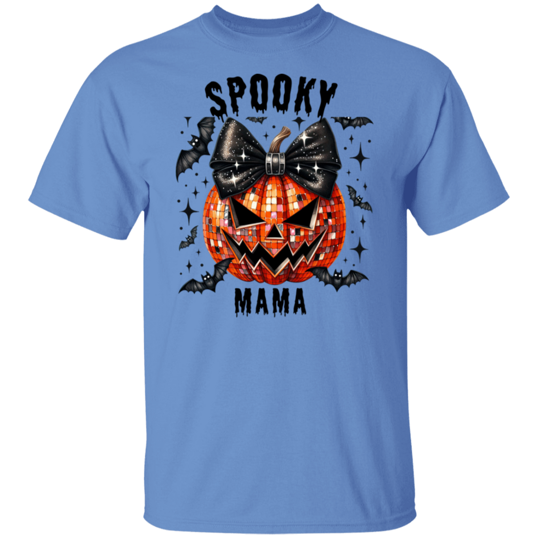 Halloween "Spooky Mama" Short Sleeve T-Shirt