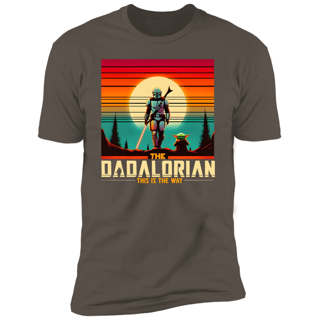 To Dad "Dadalorian" Short Sleeve T-Shirt