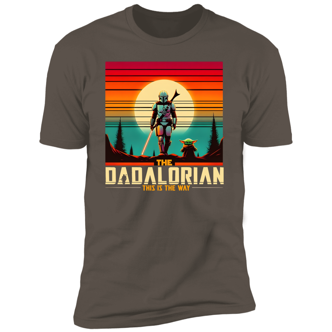 To Dad "Dadalorian" Short Sleeve T-Shirt