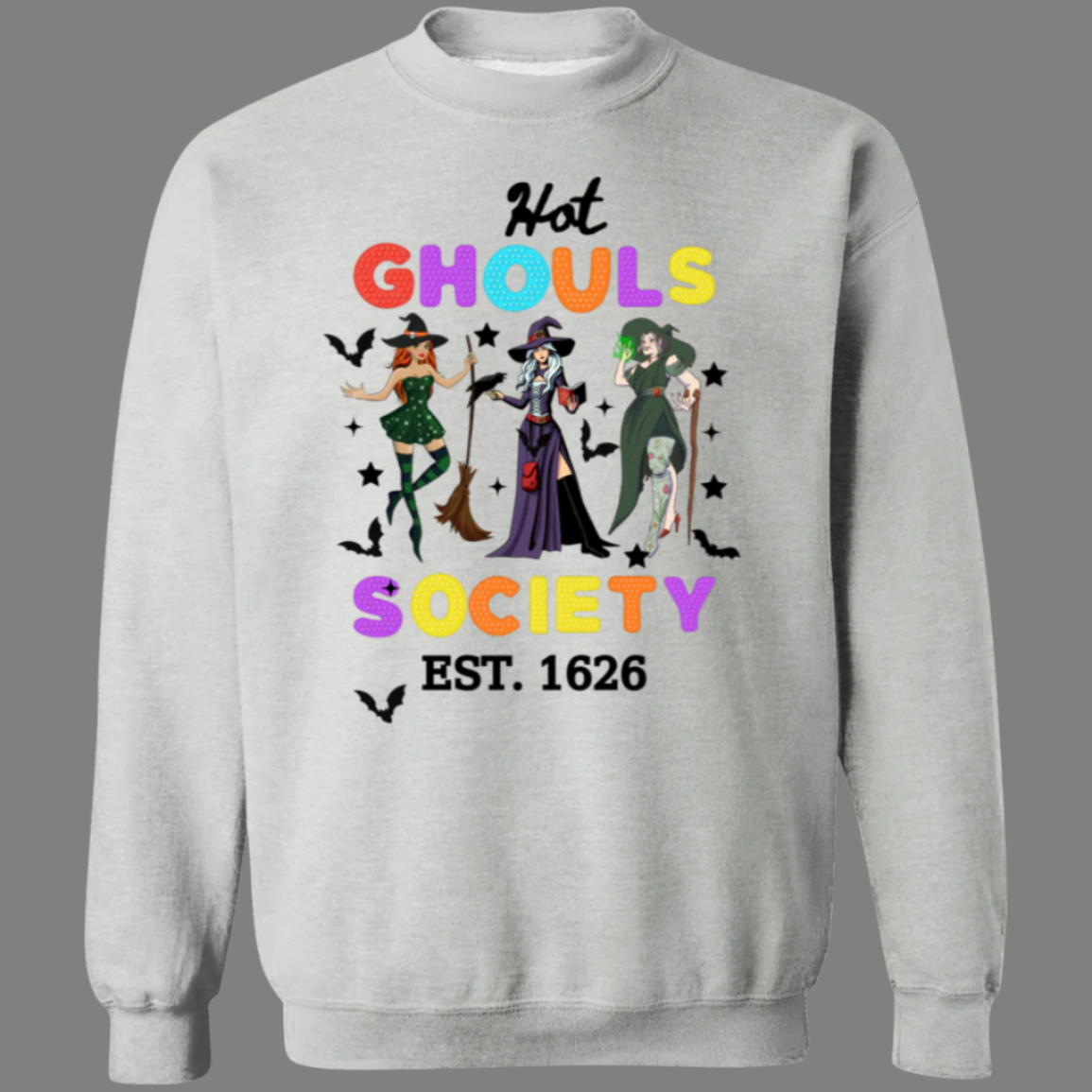 Halloween "Hot Ghouls" Pullover Sweatshirt/T-Shirt!