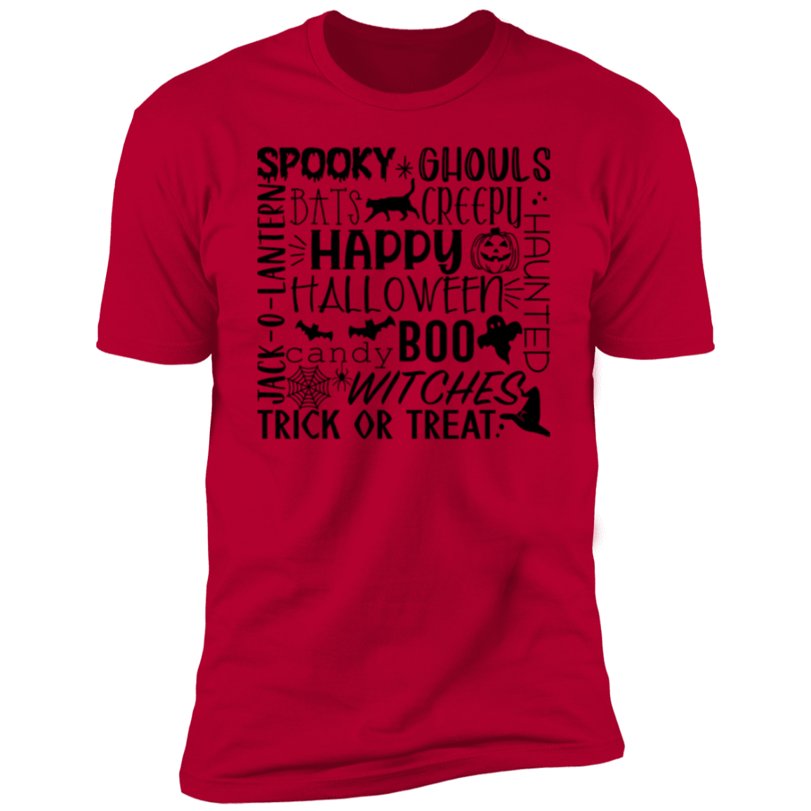 Spooky, Ghouls Halloween Short Sleeve T-Shirt