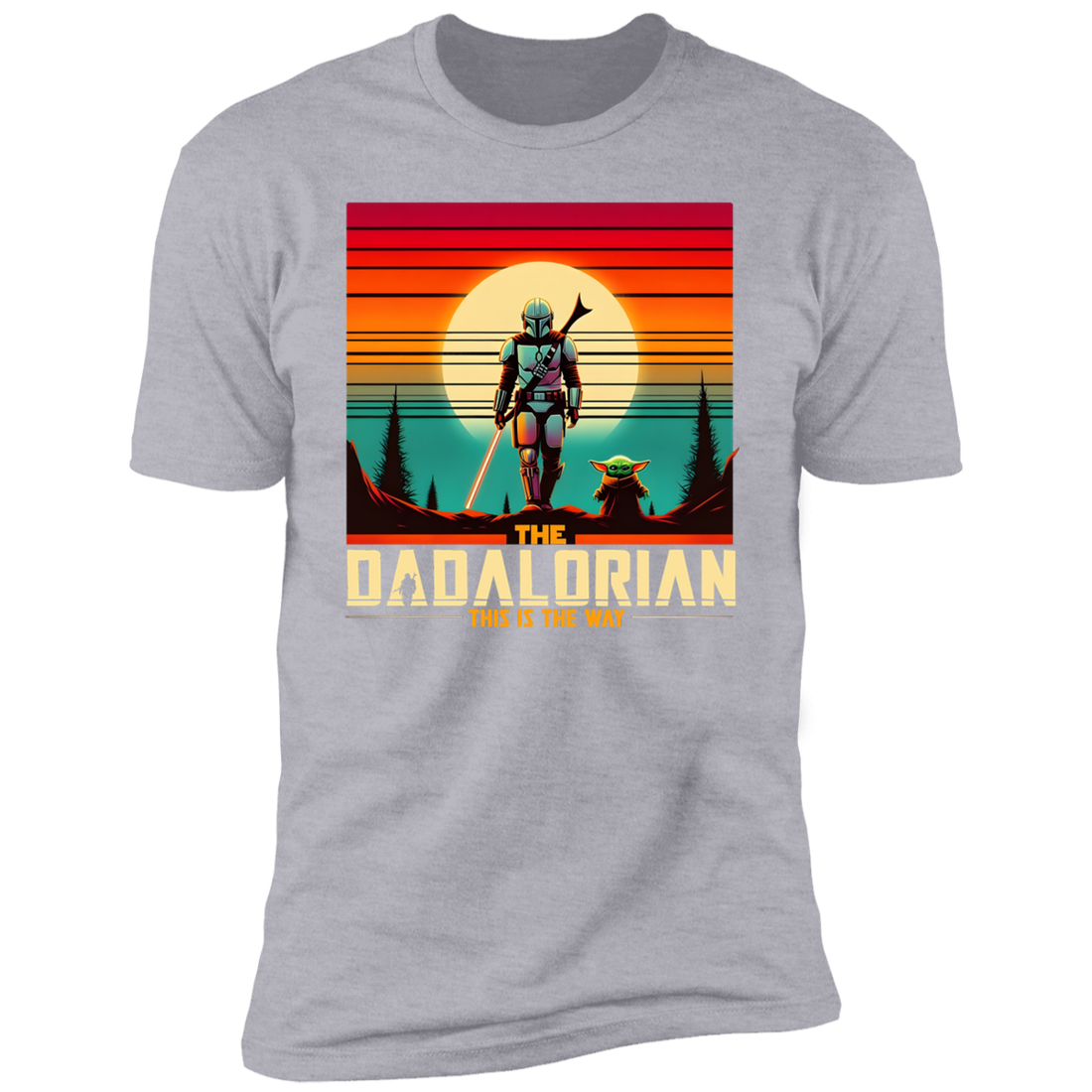 To Dad "Dadalorian" Short Sleeve T-Shirt