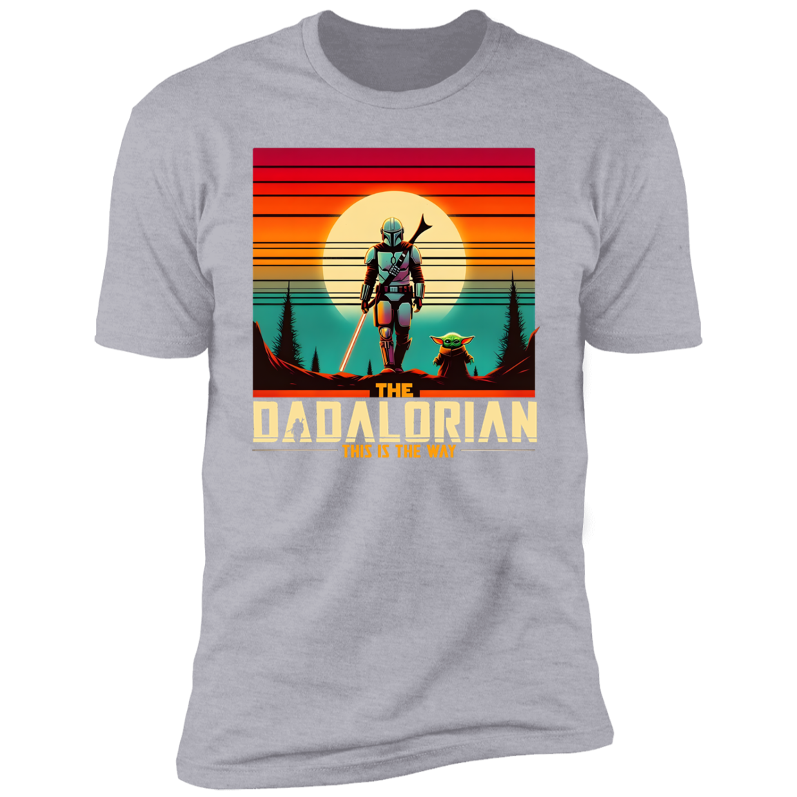 To Dad "Dadalorian" Short Sleeve T-Shirt