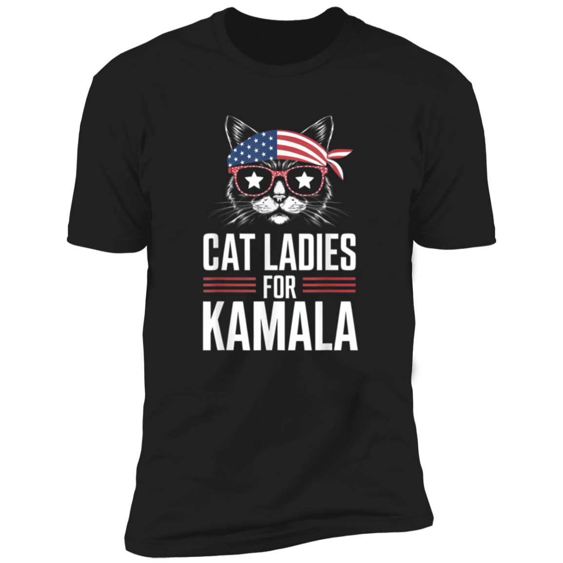 Cat Ladies for Kamala Short Sleeve T-Shirt