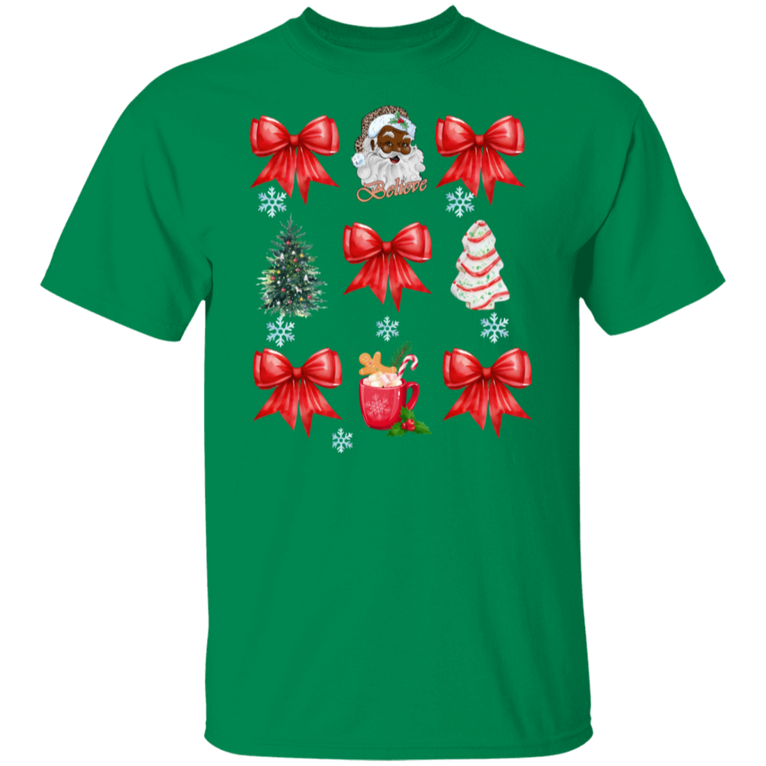 Christmas Santa Croquette T-Shirt