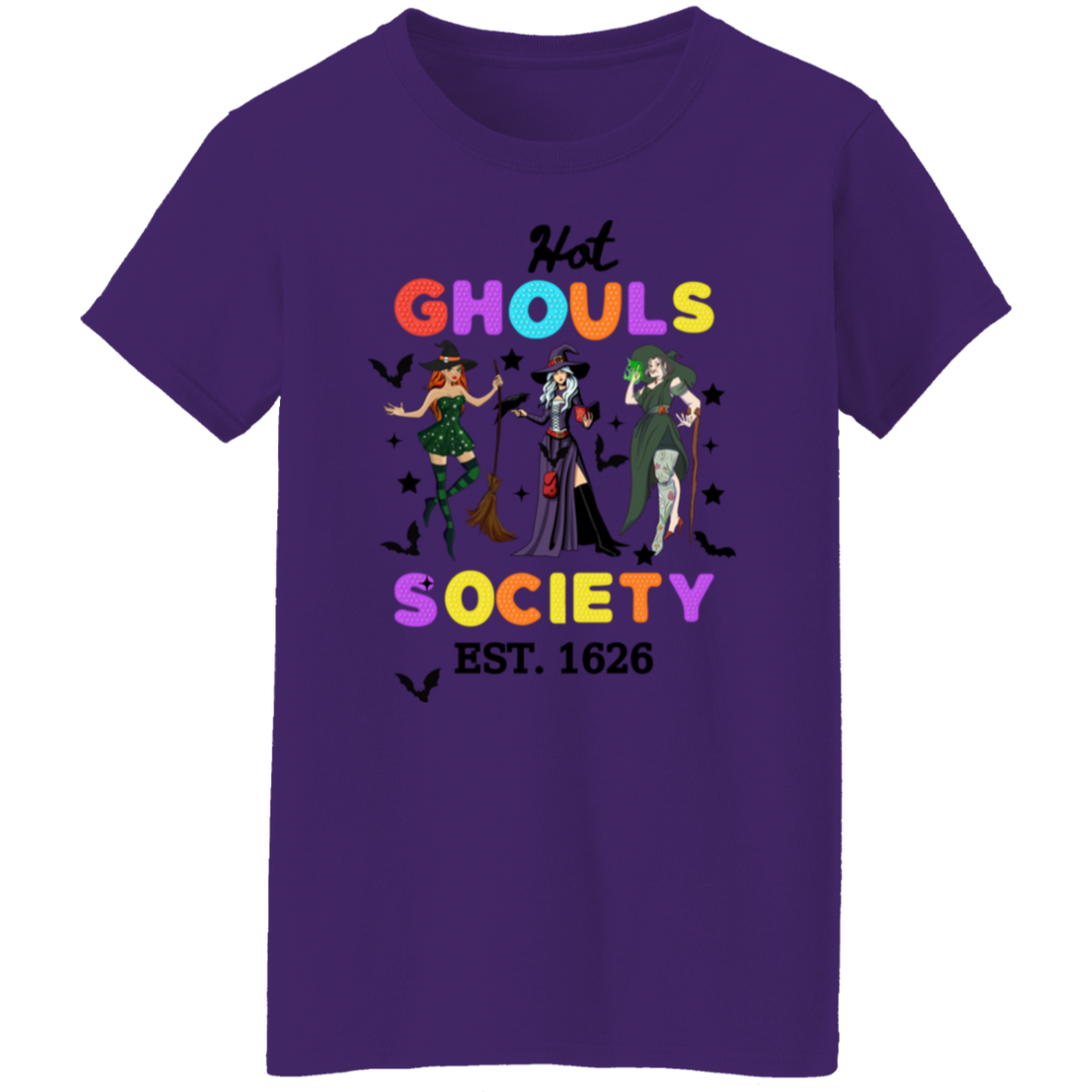 Halloween "Hot Ghouls" Pullover Sweatshirt/T-Shirt!