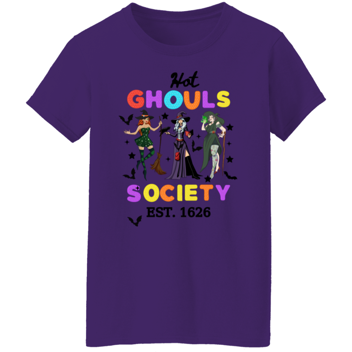 Halloween "Hot Ghouls" Pullover Sweatshirt/T-Shirt!