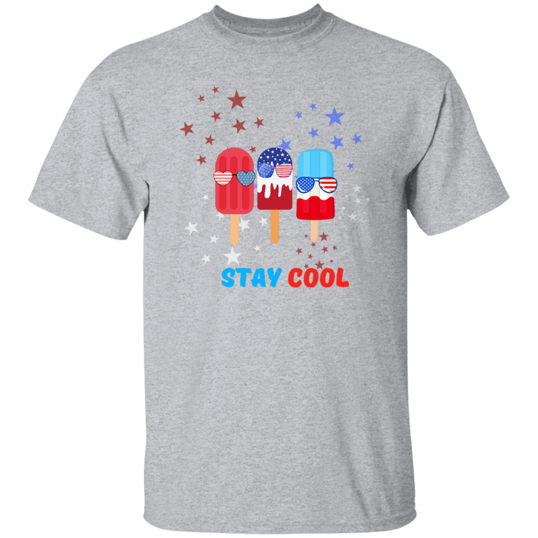 "Stay Cool" Summer Short Sleeve T-Shirt