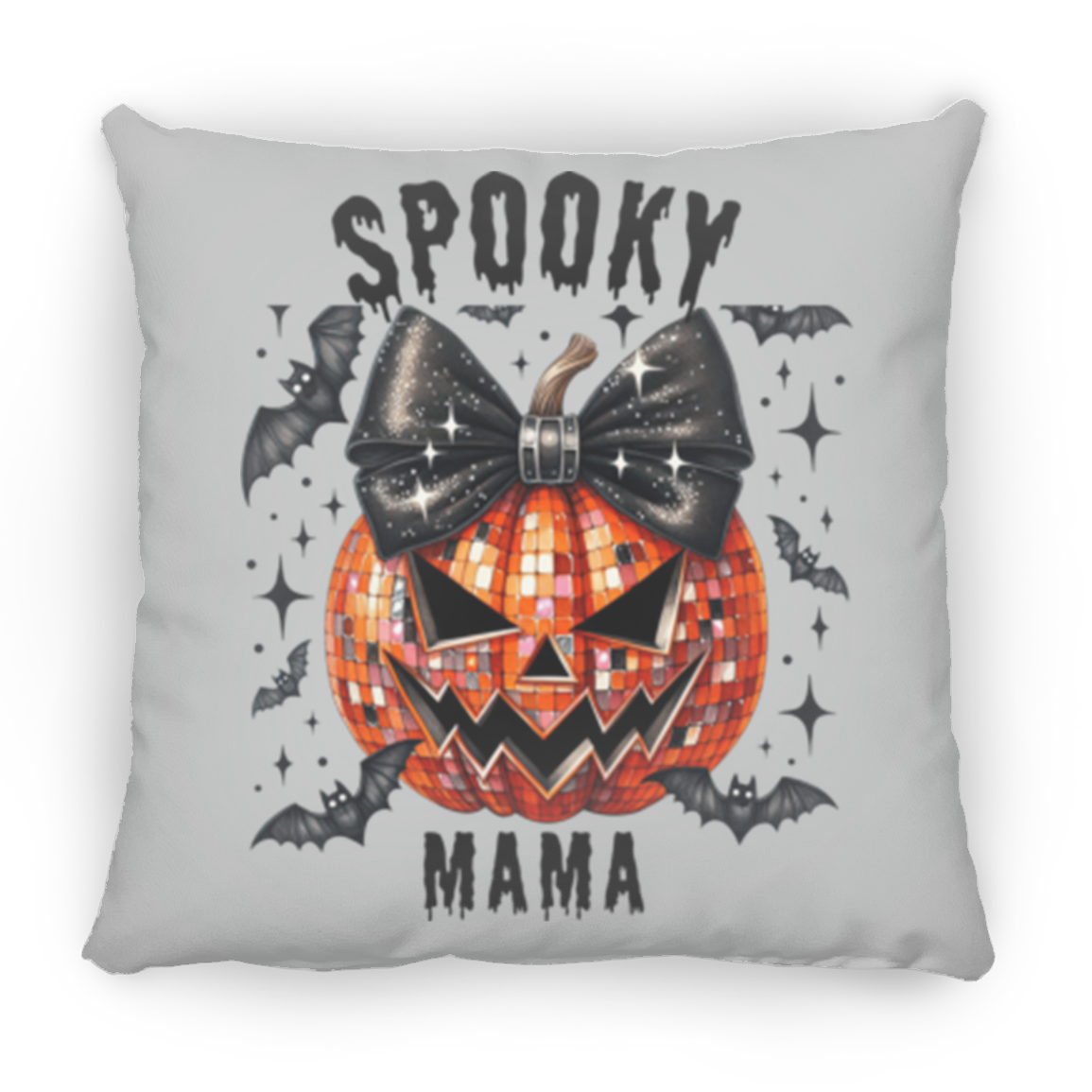 Halloween Decor, Spooky Mama Throw Pillows | Large Throw Pillow