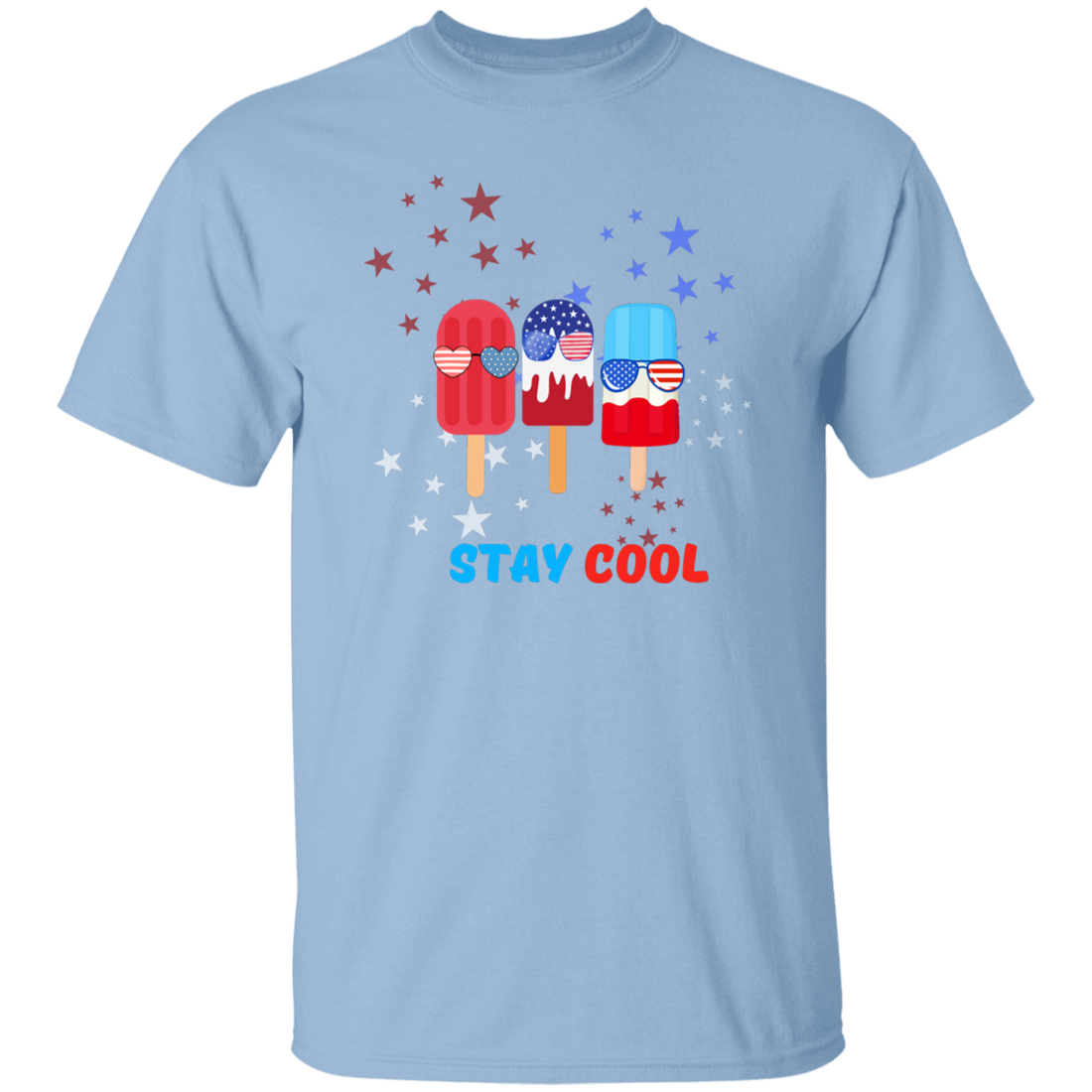 "Stay Cool" Summer Short Sleeve T-Shirt