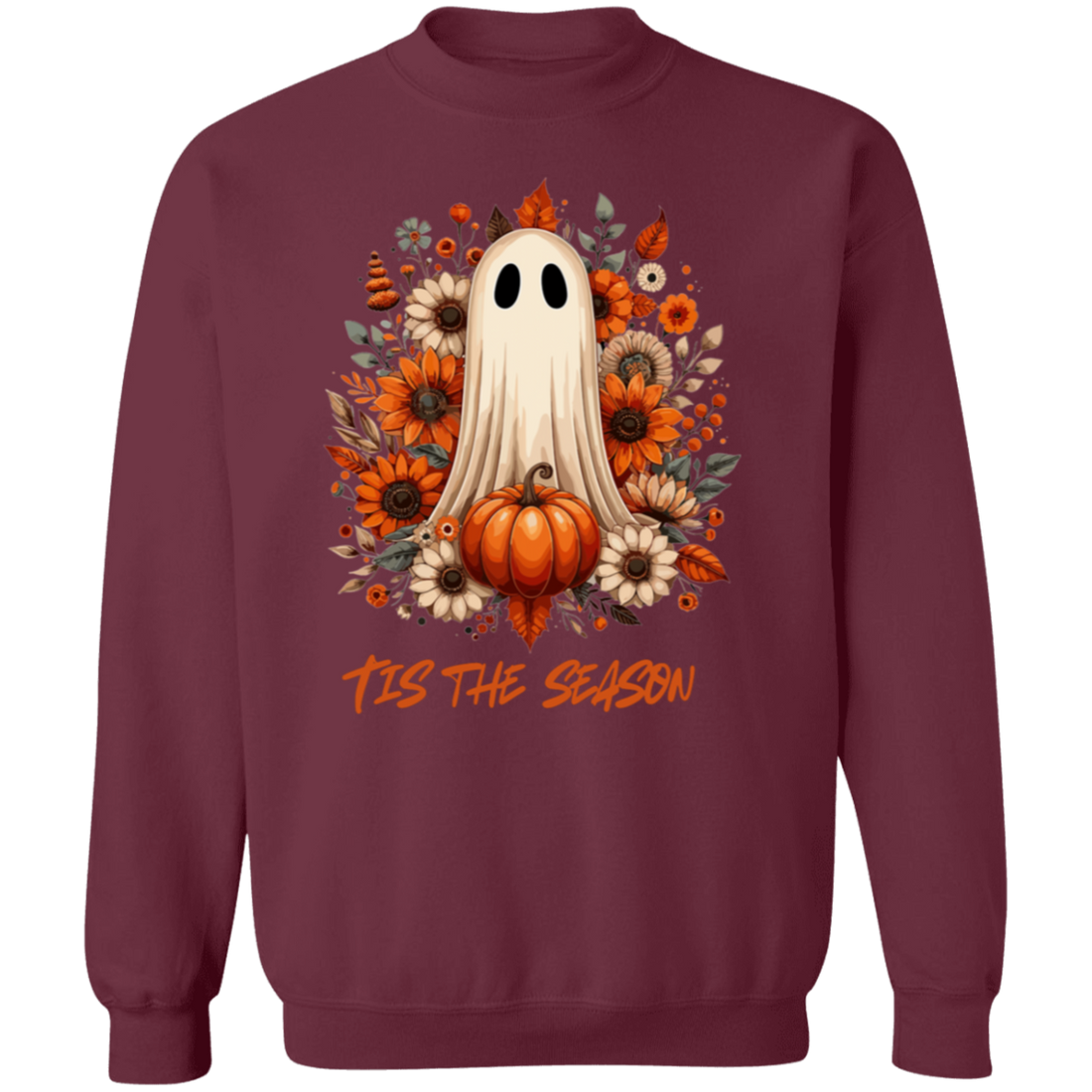 Floral Ghost Halloween Shirt, Flower Halloween Shirt!