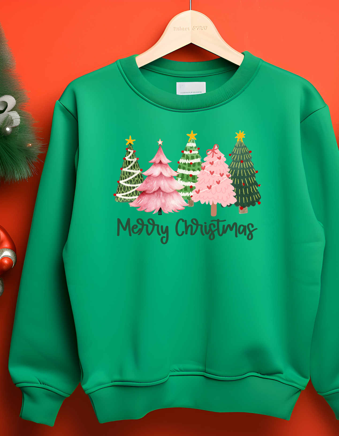 Festive Merry Christmas Tree Graphic Holiday Apparel!