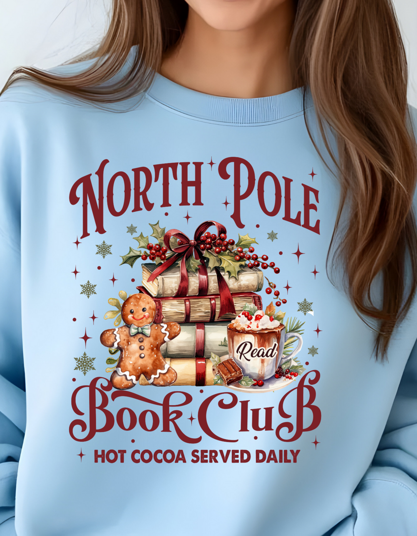 "North Pole Book Club" Holiday T-Shirt/Sweatshirt!