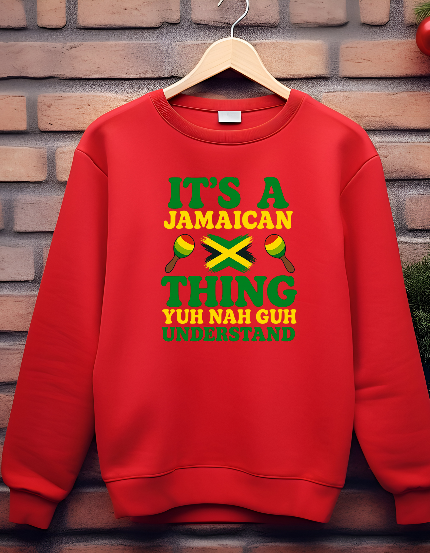 Jamaican Thing Pride Pullover Sweatshirt