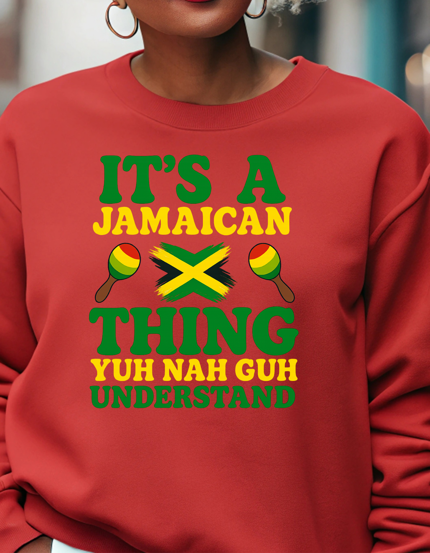 Jamaican Thing Pride Pullover Sweatshirt