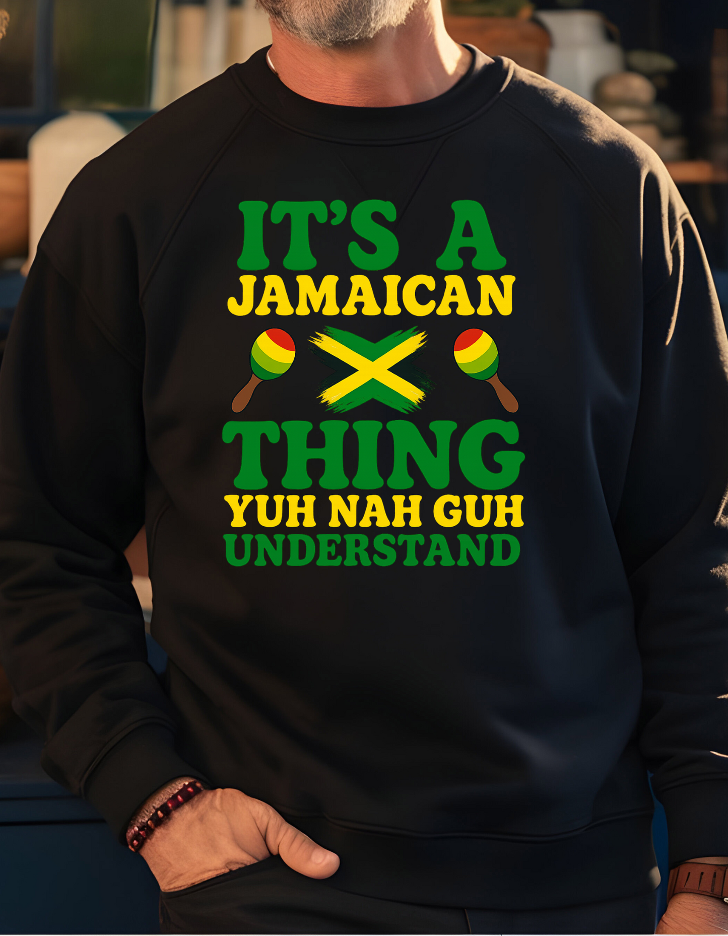 Jamaican Thing Pride Pullover Sweatshirt